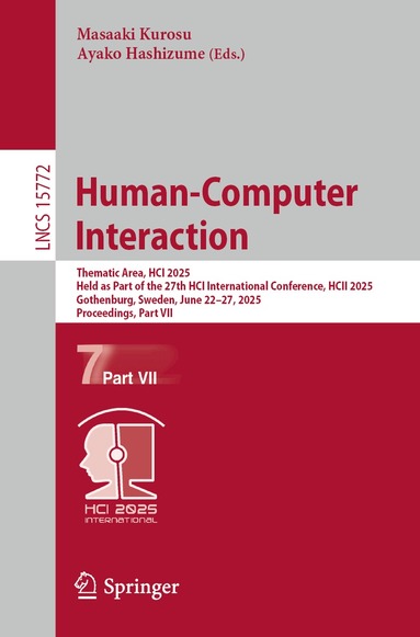 Masaaki Kurosu, Ayako Hashizume - Human-Computer Interaction, Häftad