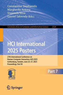 HCI International 2025 Posters 1