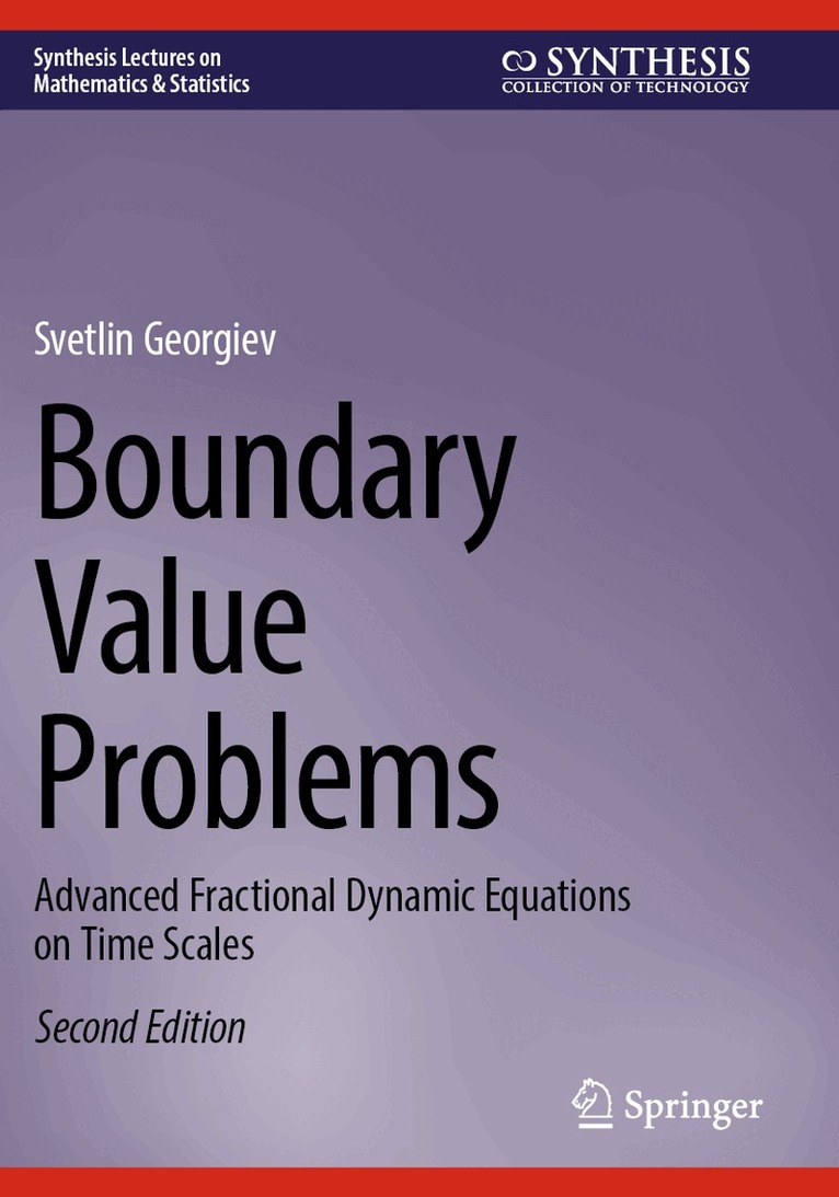 Svetlin Georgiev - Boundary Value Problems, Häftad. Tillgänglighet: Lägg i varukorg