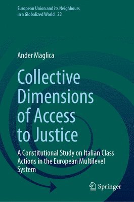 bokomslag Collective Dimensions of Access to Justice