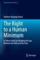 Stephen Onyango Ouma - Right to a Human Minimum, Häftad