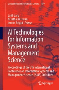 bokomslag AI Technologies for Information Systems and Management Science