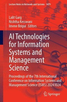 bokomslag AI Technologies for Information Systems and Management Science