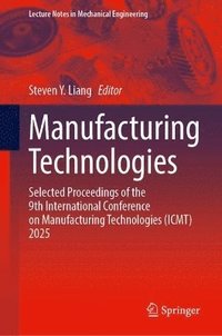 bokomslag Manufacturing Technologies