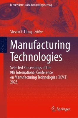 bokomslag Manufacturing Technologies
