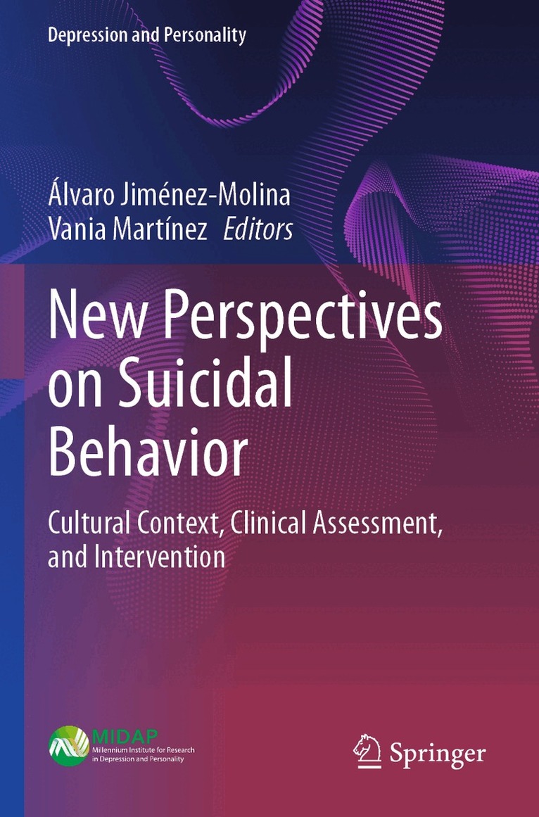 Álvaro Jiménez-Molina, Vania Martínez - New Perspectives on Suicidal Behavior, Häftad