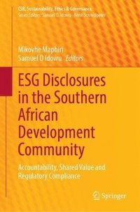 bokomslag ESG Disclosures in the Southern African Development Community