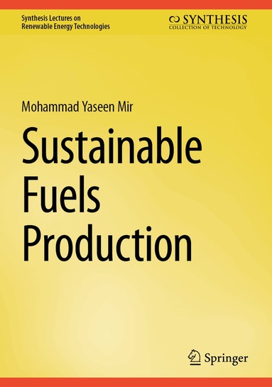 Mohammad Yaseen Mir - Sustainable Fuels Production, Inbunden