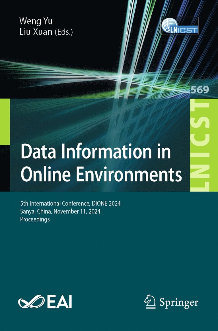 Weng Yu, Liu Xuan - Data Information in Online Environments, Häftad