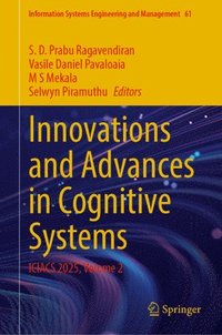 bokomslag Innovations and Advances in Cognitive Systems