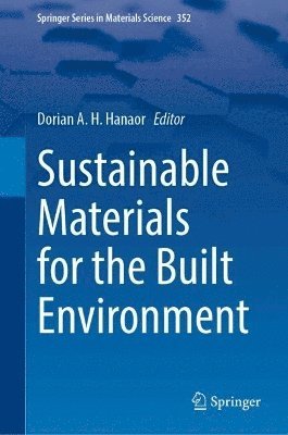 bokomslag Sustainable Materials for the Built Environment
