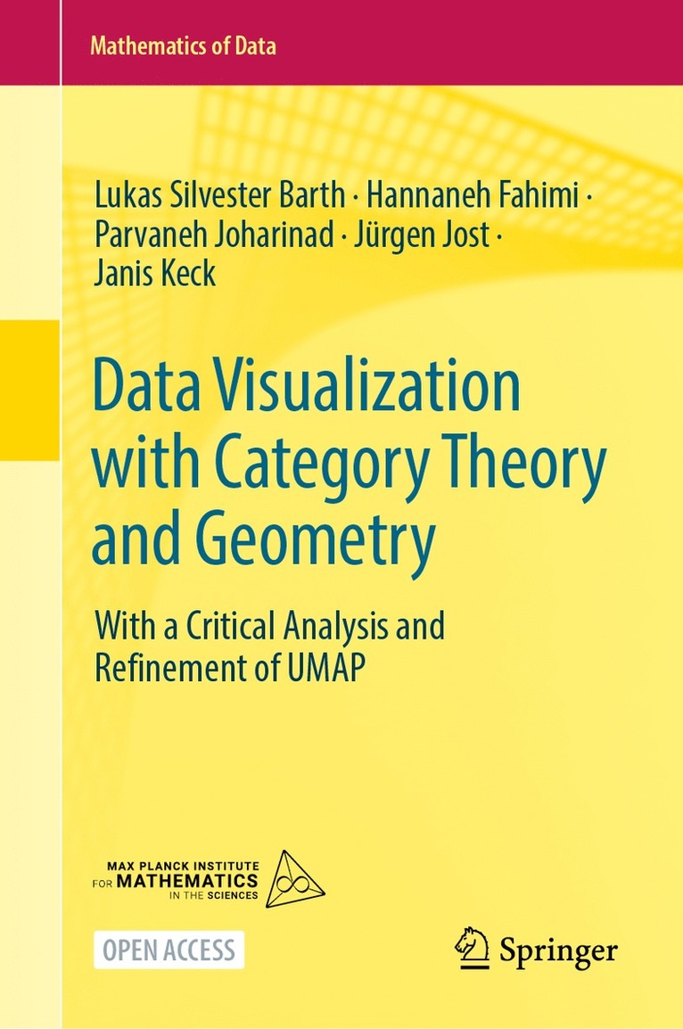 Lukas Silvester Barth, Hannaneh Fahimi, Parvaneh Joharinad, Jürgen Jost, Janis Keck - Data Visualization with Category Theory and Geometry, Inbunden
