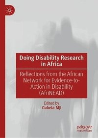 bokomslag Doing Disability Research in Africa