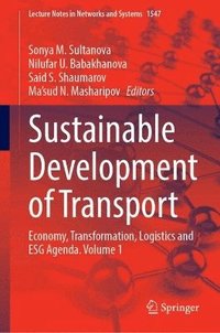 bokomslag Sustainable Development of Transport