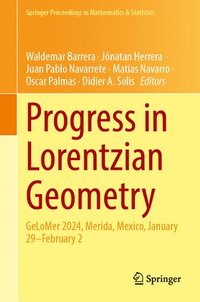bokomslag Progress in Lorentzian Geometry