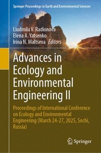 bokomslag Advances in Ecology and Environmental Engineering II