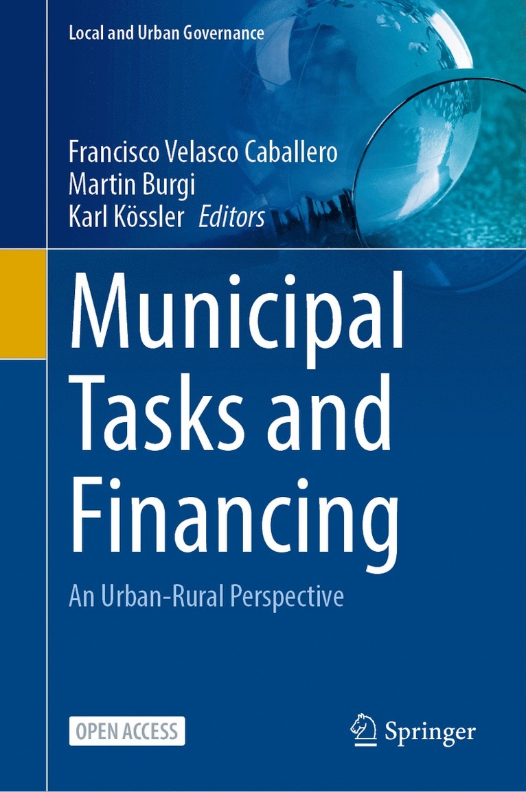 Francisco Velasco Caballero, Martin Burgi, Karl Kössler - Municipal Tasks and Financing, Inbunden
