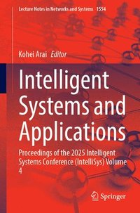 bokomslag Intelligent Systems and Applications