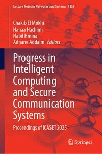 bokomslag Progress in Intelligent Computing and Secure Communication Systems