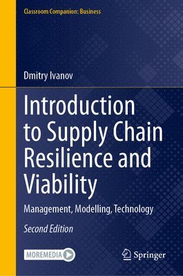 bokomslag Introduction to Supply Chain Resilience and Viability