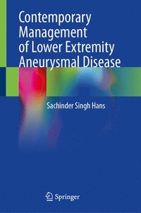 bokomslag Contemporary Management of Lower Extremity Aneurysmal Disease
