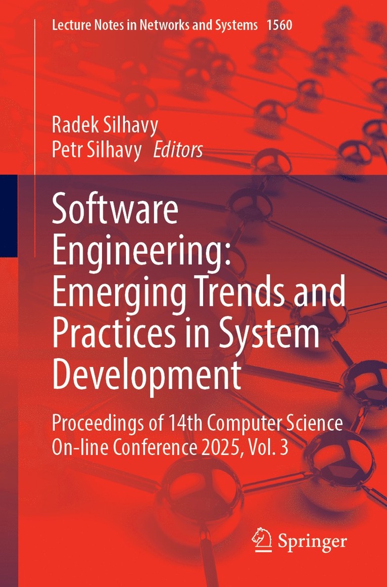 Radek Silhavy, Petr Silhavy - Software Engineering: Emerging Trends and Practices in System Development, Häftad