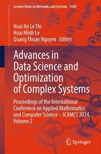 bokomslag Advances in Data Science and Optimization of Complex Systems