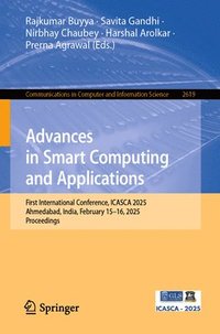 bokomslag Advances in Smart Computing and Applications