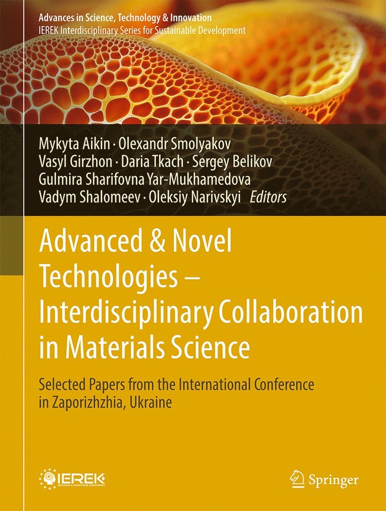 Advanced and Novel Technologies — Interdisciplinary Collaboration in Materials Science