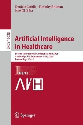 bokomslag Artificial Intelligence in Healthcare