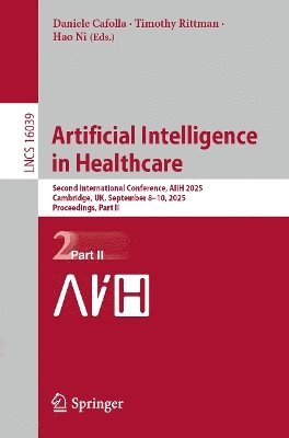 bokomslag Artificial Intelligence in Healthcare