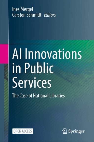 Ines Mergel, Carsten Schmidt - AI Innovations in Public Services, Inbunden