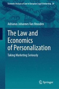 bokomslag Law and Economics of Personalization