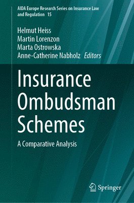 bokomslag Insurance Ombudsman Schemes: A Comparative Analysis