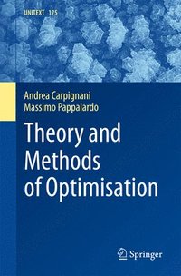 bokomslag Theory and Methods of Optimisation