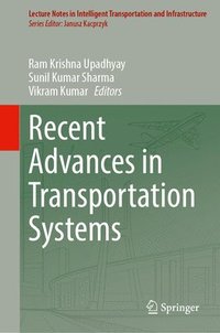 bokomslag Recent Advances in Transportation Systems