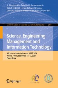 bokomslag Science, Engineering Management and Information Technology