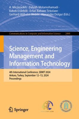 bokomslag Science, Engineering Management and Information Technology