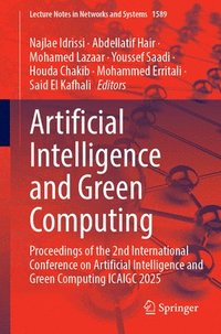bokomslag Artificial Intelligence and Green Computing