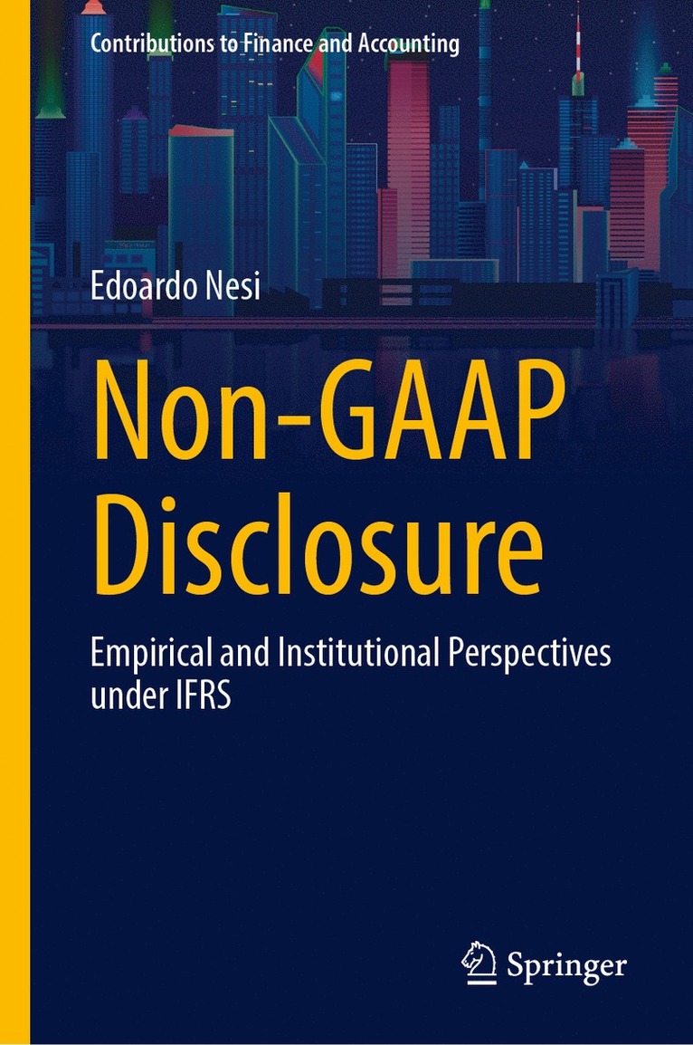 Edoardo Nesi - Non-GAAP Disclosure, Inbunden