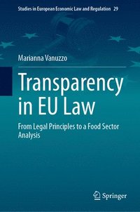 bokomslag Transparency in EU Law