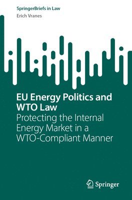 bokomslag EU Energy Politics and Wto Law: Protecting the Internal Energy Market in a Wto-Compliant Manner