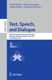 bokomslag Text, Speech, and Dialogue