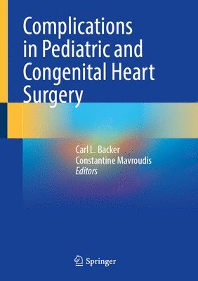 bokomslag Complications in Pediatric and Congenital Heart Surgery