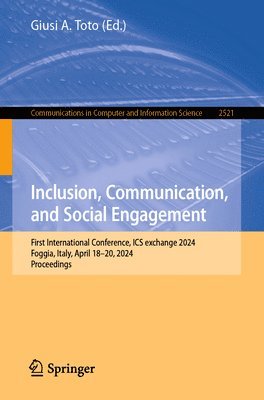 bokomslag Inclusion, Communication, and Social Engagement