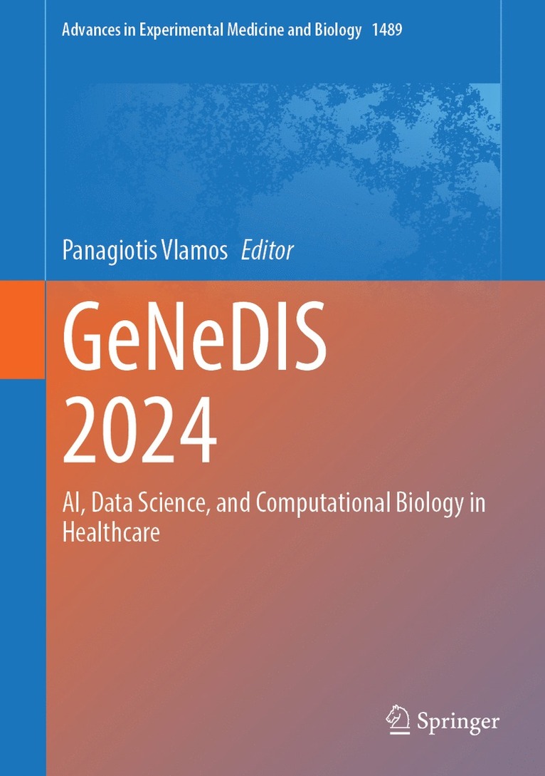 Panagiotis Vlamos - GeNeDIS 2024, Inbunden