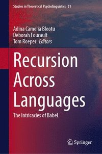 bokomslag Recursion Across Languages: The Intricacies of Babel