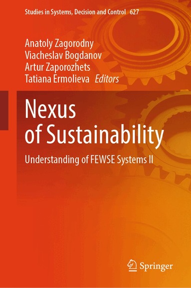 Anatoly Zagorodny, Viacheslav Bogdanov, Artur Zaporozhets, Tatiana Ermolieva - Nexus of Sustainability, Inbunden