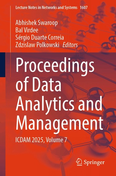Abhishek Swaroop, Bal Virdee, Sérgio Duarte Correia, Zdzislaw Polkowski - Proceedings of Data Analytics and Management, Häftad