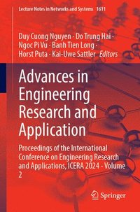 bokomslag Advances in Engineering Research and Application